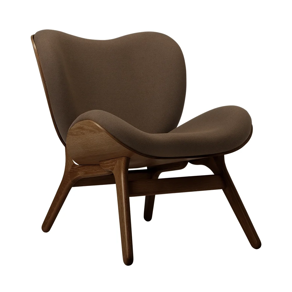 A Conversation Piece Lounge chair Dark Oak/Mocca