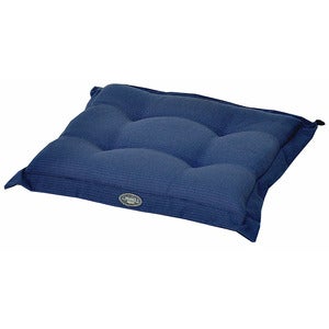 Canyon seat cushion thick 42x45 cm textured nylon Navy blue