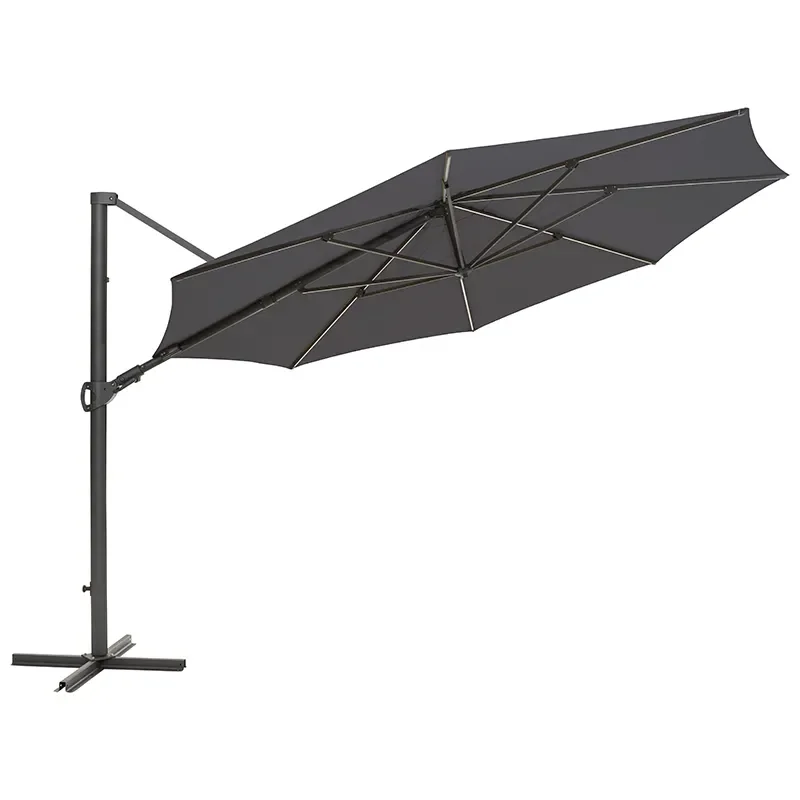Cliento parasol 350 cm Antracit / Grey
