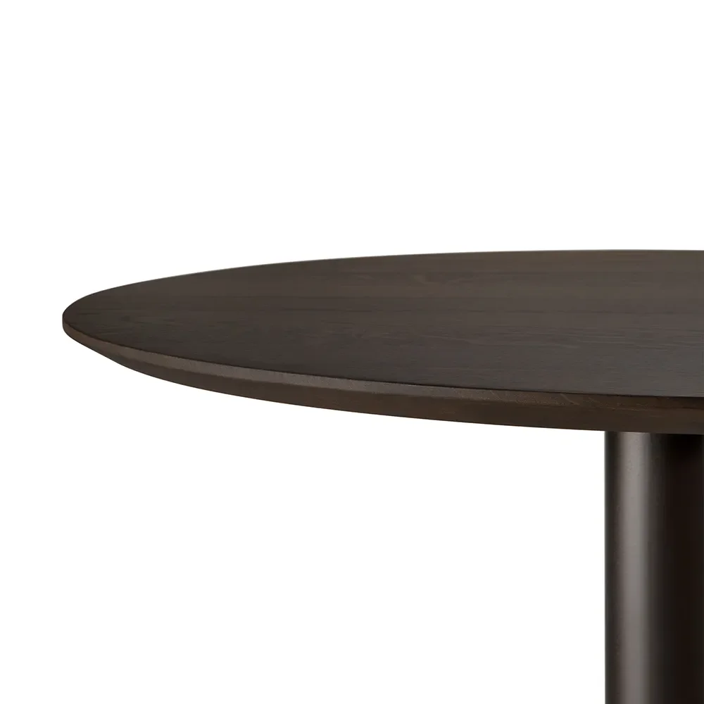 Blend table 70 cm black oak