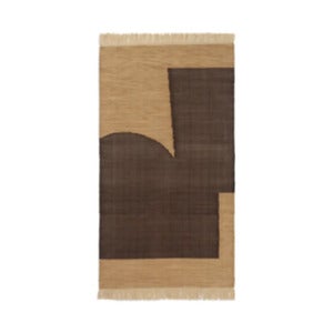 Forene Rug 80x140 cm - Tan/Chocolate