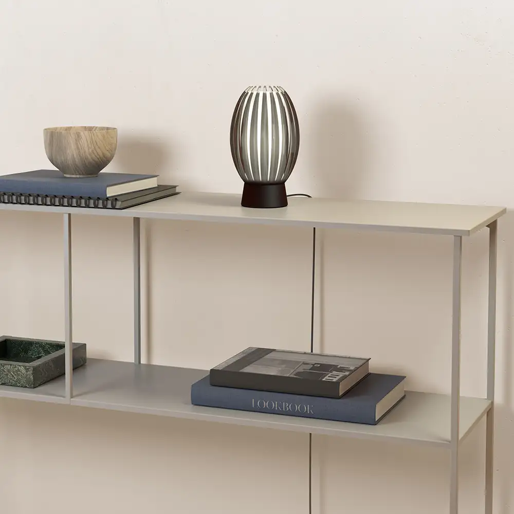 Tentacle Table Lamp S Black/Smoke G9