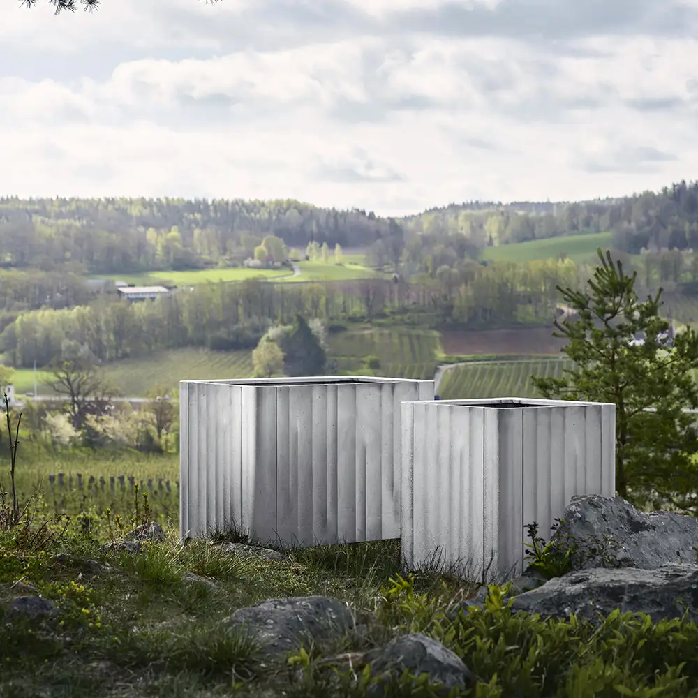 Plant pot Kolonn no.1 natural