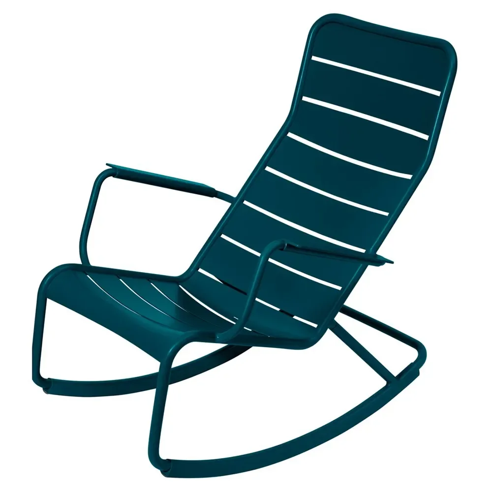 Luxembourg rocking chair Acapulco blue