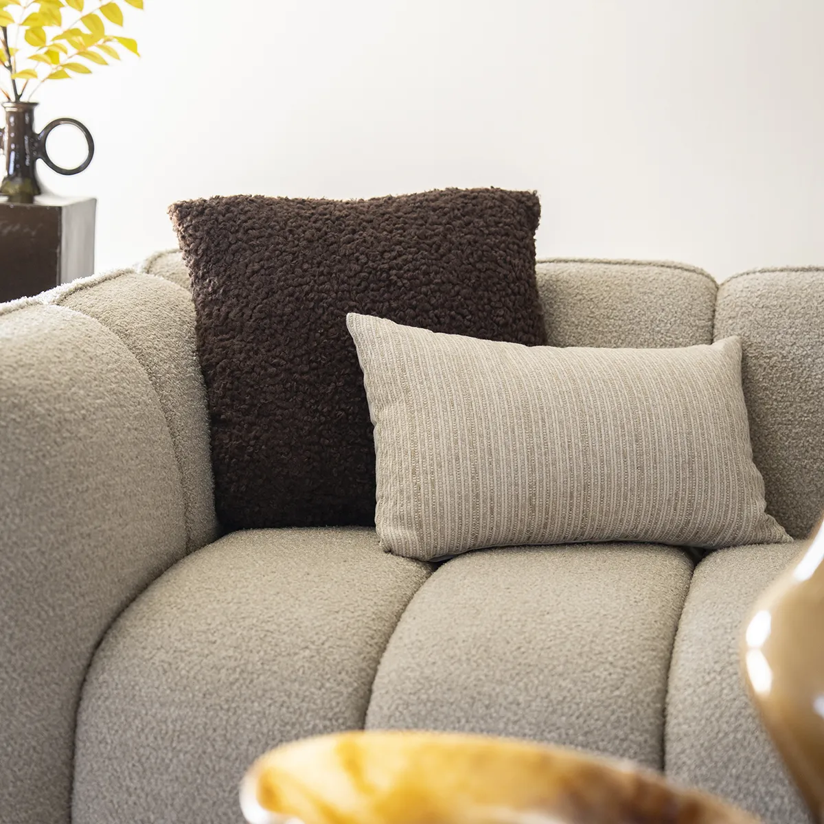Decorative Cushion Clay 30x50 cm Beige