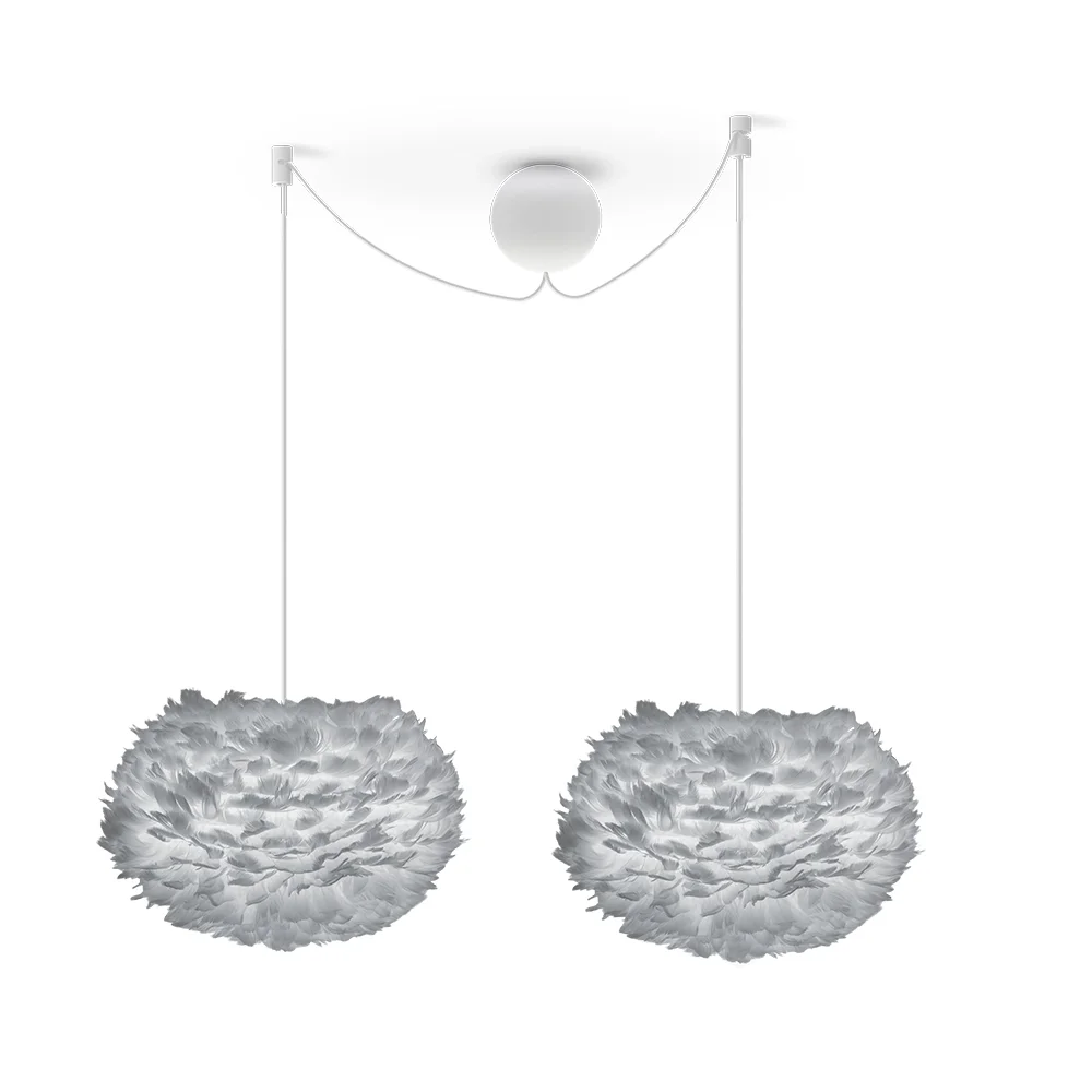 Eos Lampshade Medium Ø45 cm Light Grey