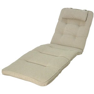 Sunbed cushion Woodline Sand