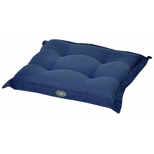 Canyon seat cushion thick 42x45 cm textured nylon Navy blue