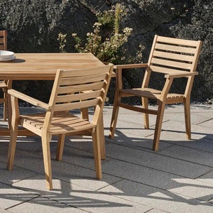 Keros teak armchair  