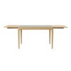Heart'n'Soul Dining Table 120/220x75x90 Oak/Grey