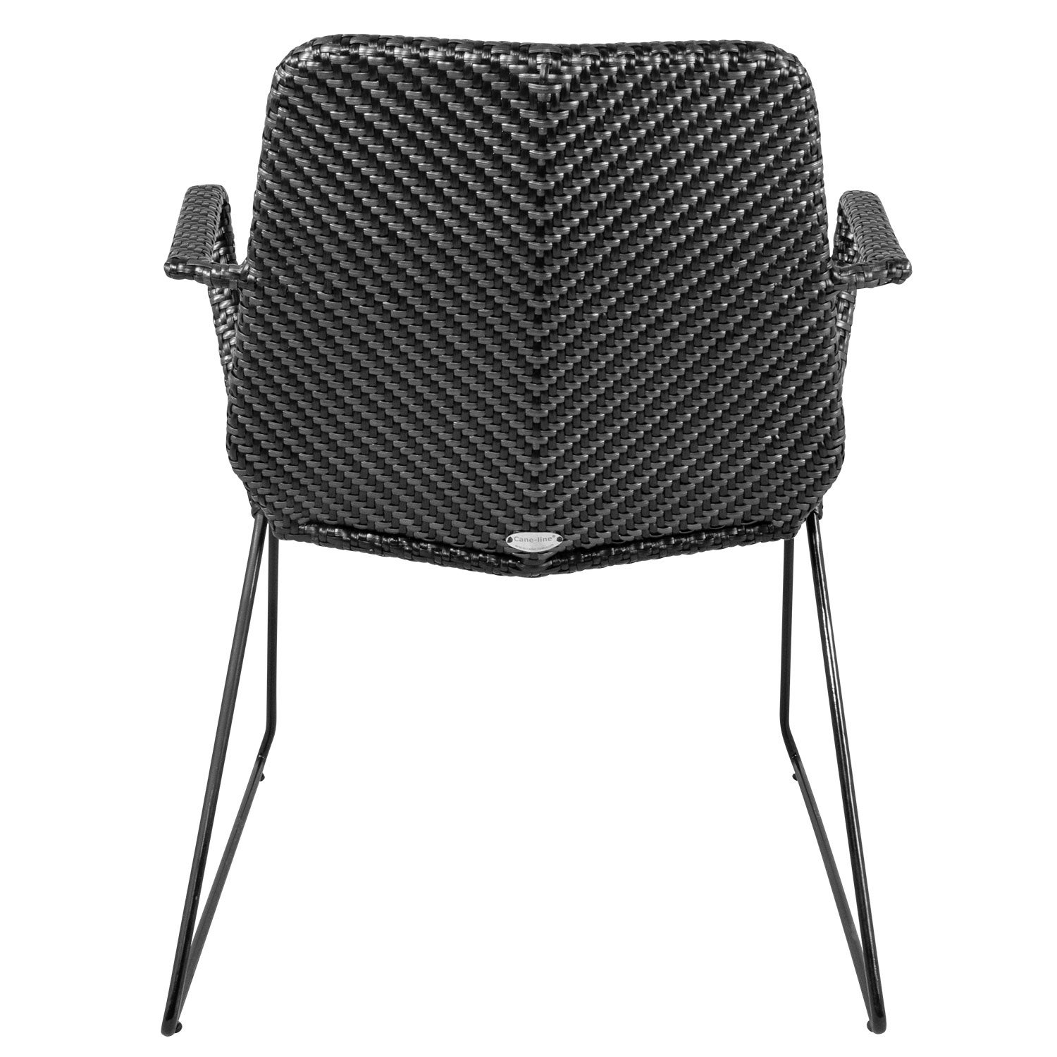 Vision Armchair Black Porcelain