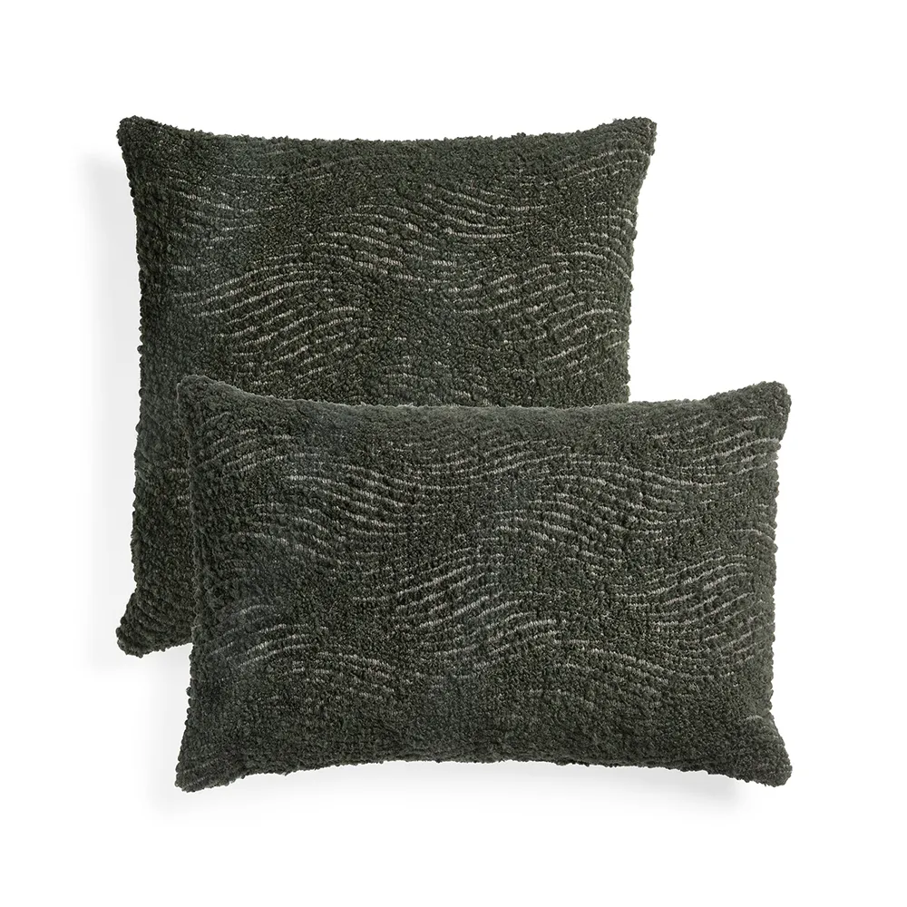 Cushion Cover Wave 50x50 cm Forest