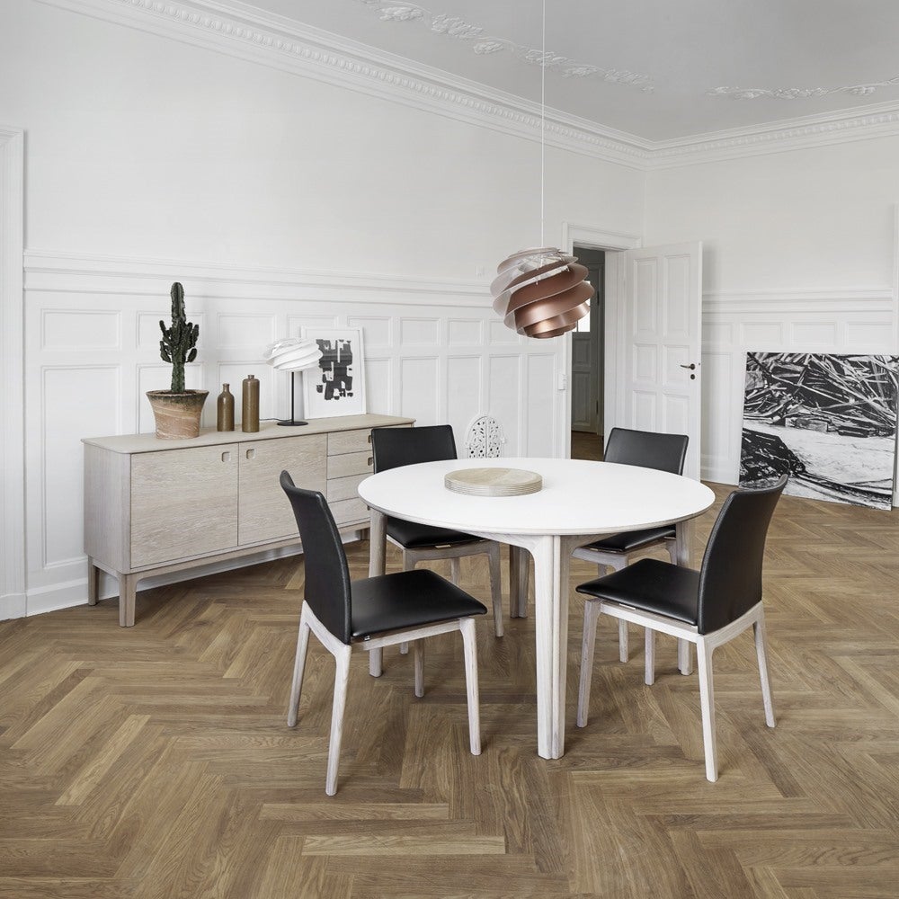 Sm112 dining table Oak Solid White Oil