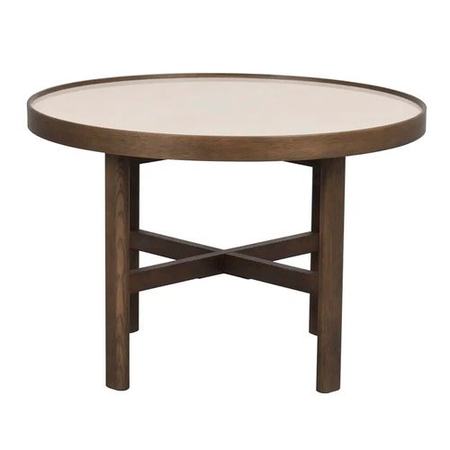 Marsden coffee table Ø60 cm ceramic/oak