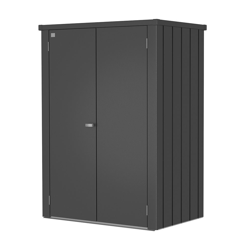 Romeo terrace cabinet L HIGH metallic dark grey