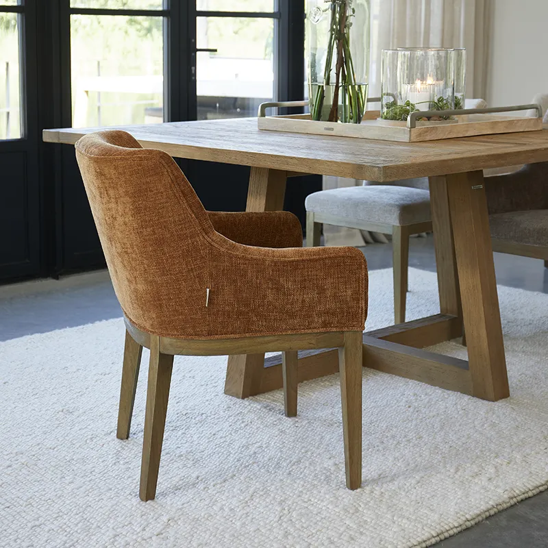 Whistler armchair Maroon Brown