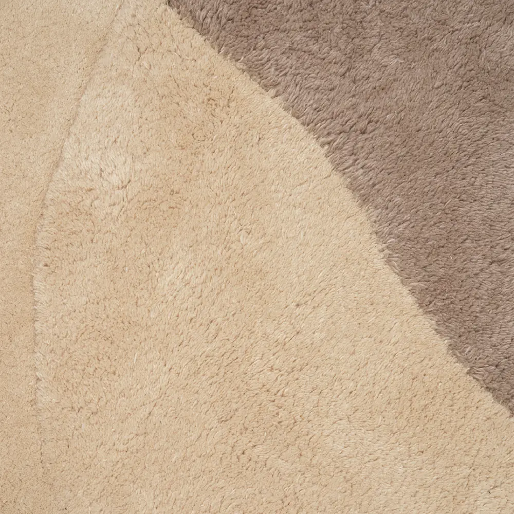 View Tufted Rug 180x180 cm - Beige