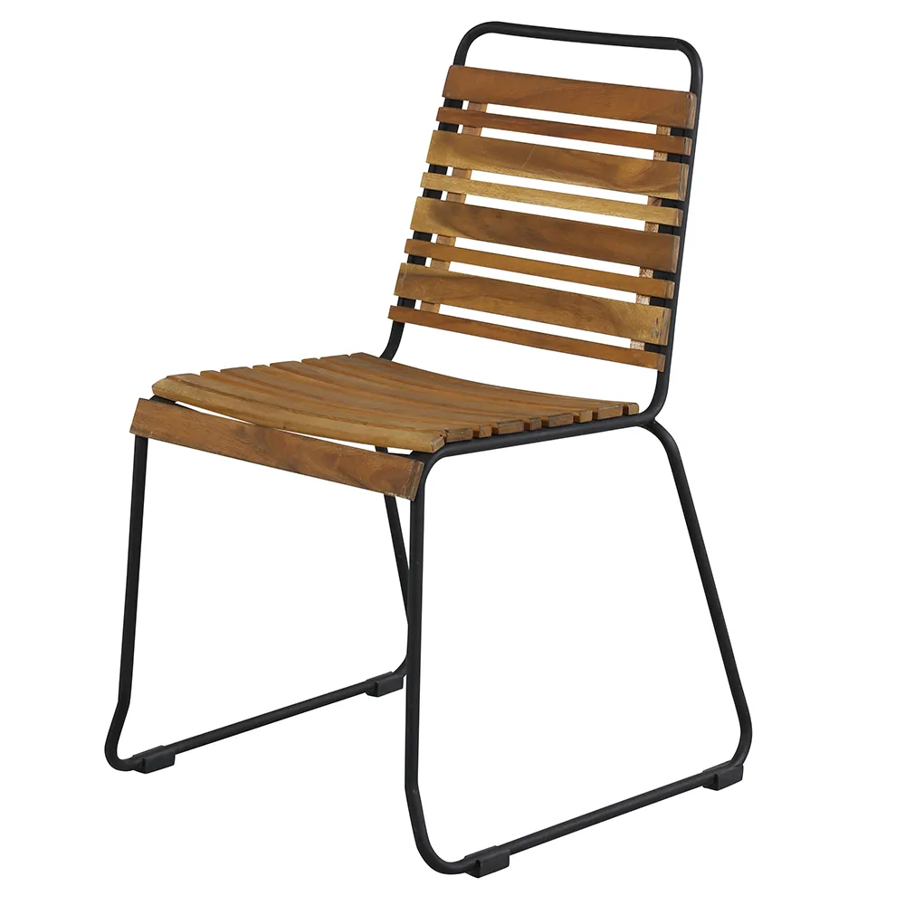 Bois Dining chair acacia 2-pack