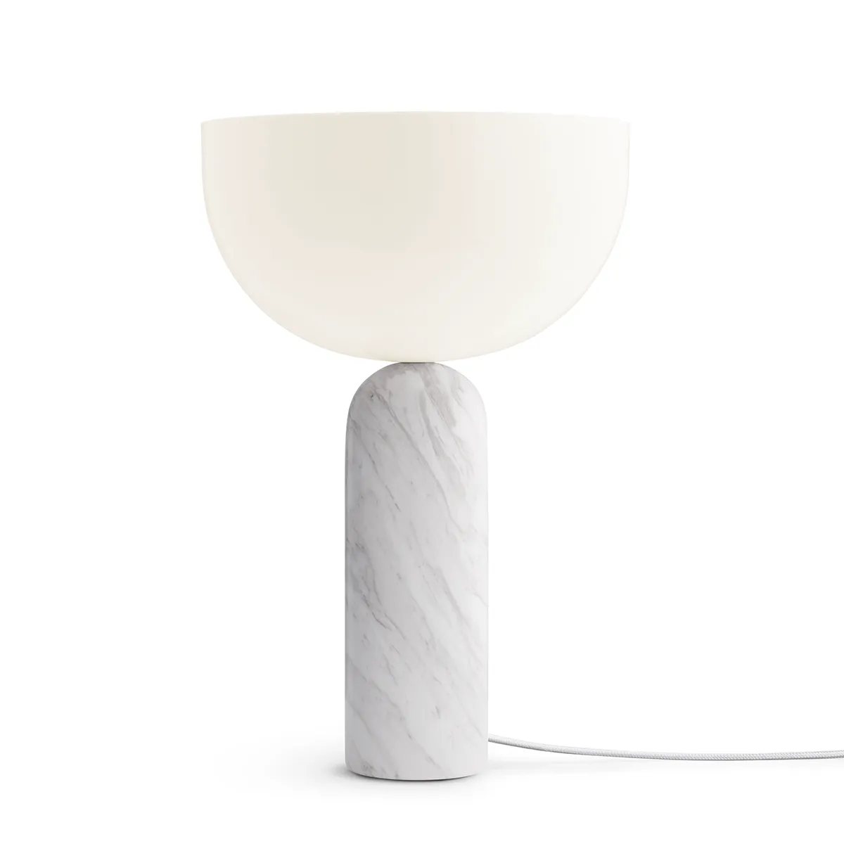 Kizu Table Lamp Large White Marble EU