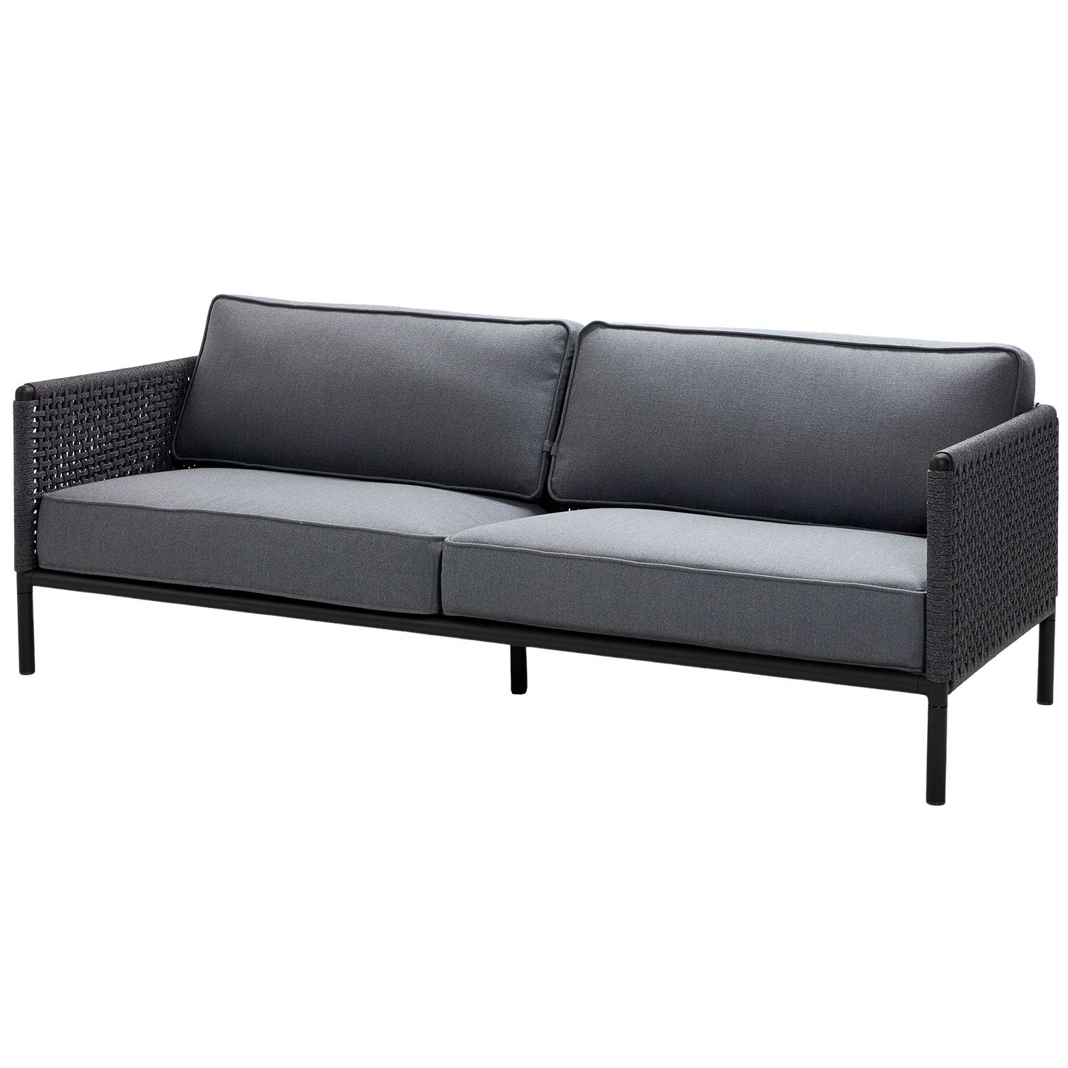 Encore 3-Seater Sofa Dark Grey/Lava Grey