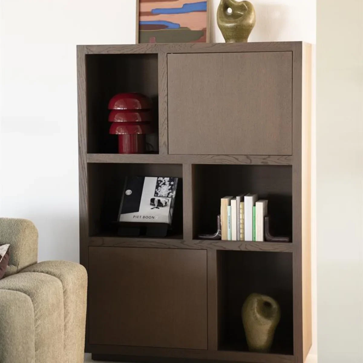 Helsinki Cabinet 120x170cm - brown