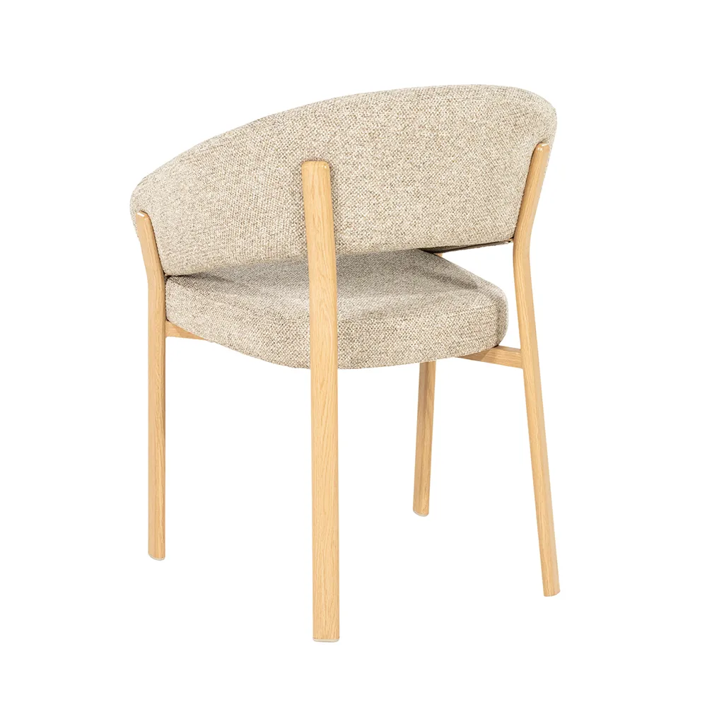 Dining Chair Sedia Natural with armrest
