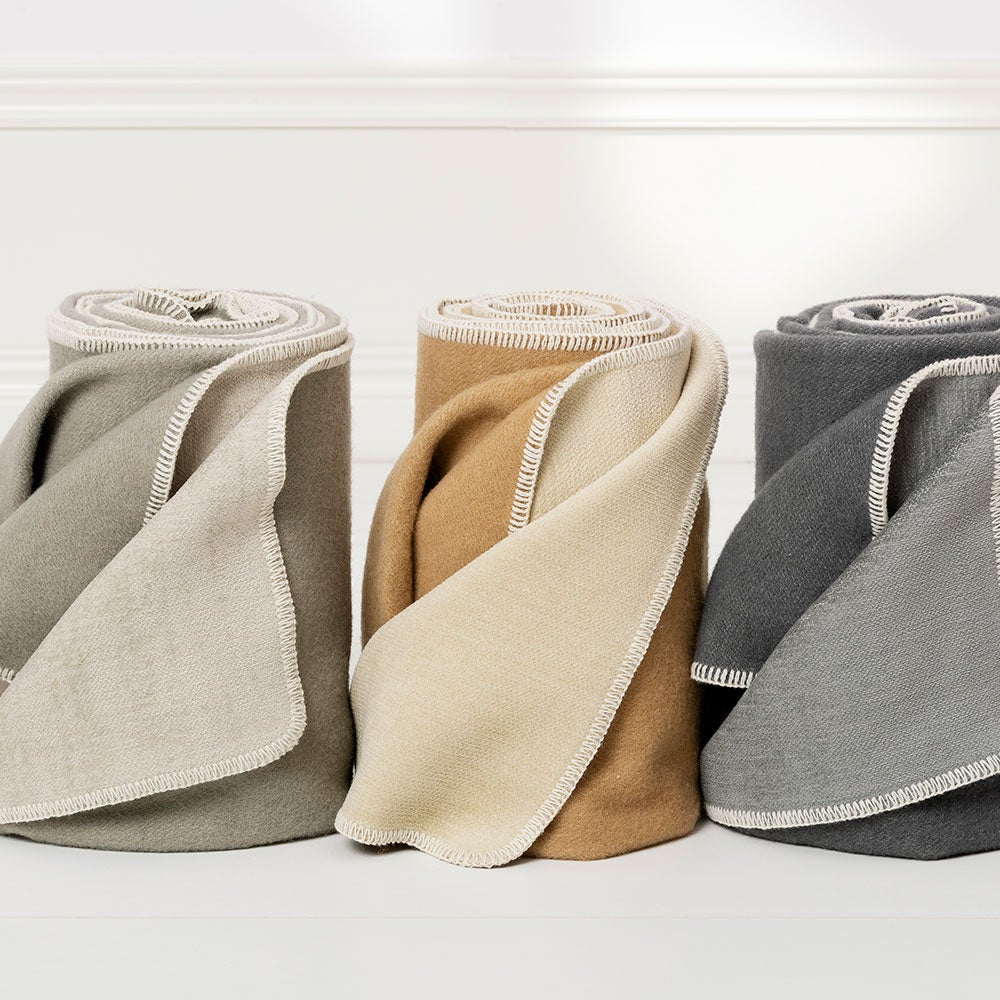 Blanket Carpet 140x200 cm ylva ochre / cream