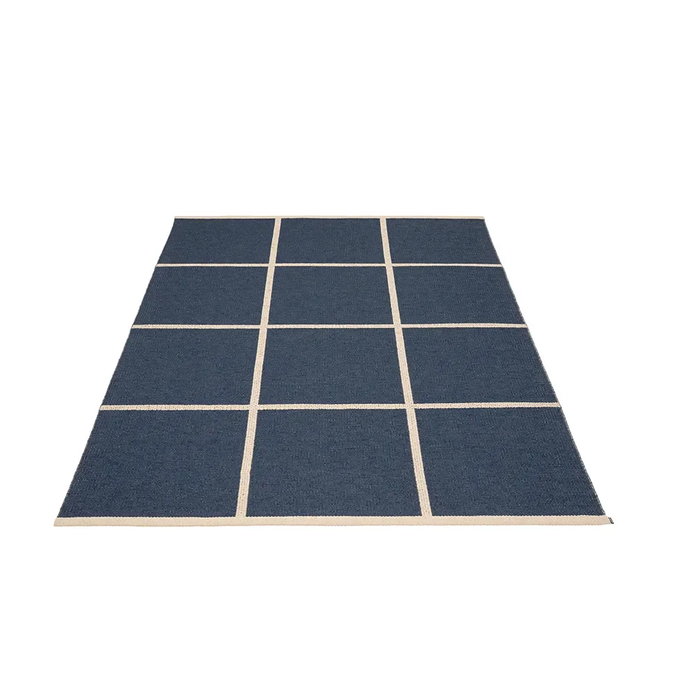 Woven Rug Criss Dark Blue 180x260 cm