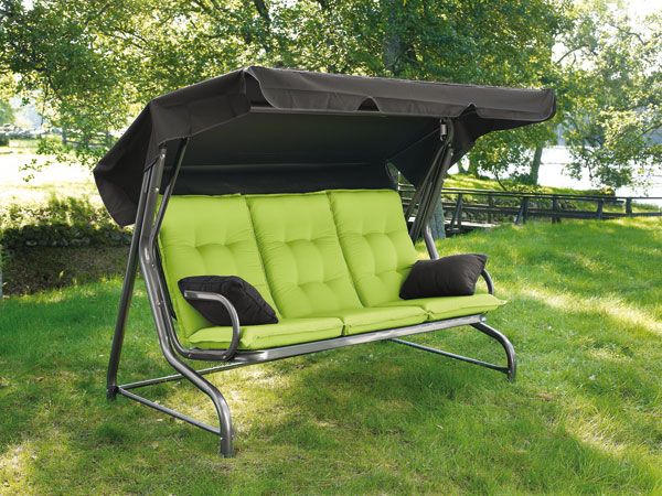 Vienna Swing sofa luxury stand anthracite 