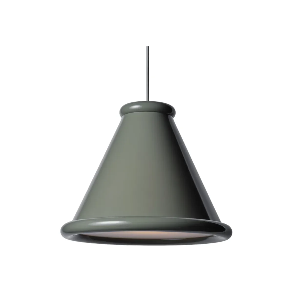 Belle ceiling pendant Ø36xH28.5 cm metal moss grey