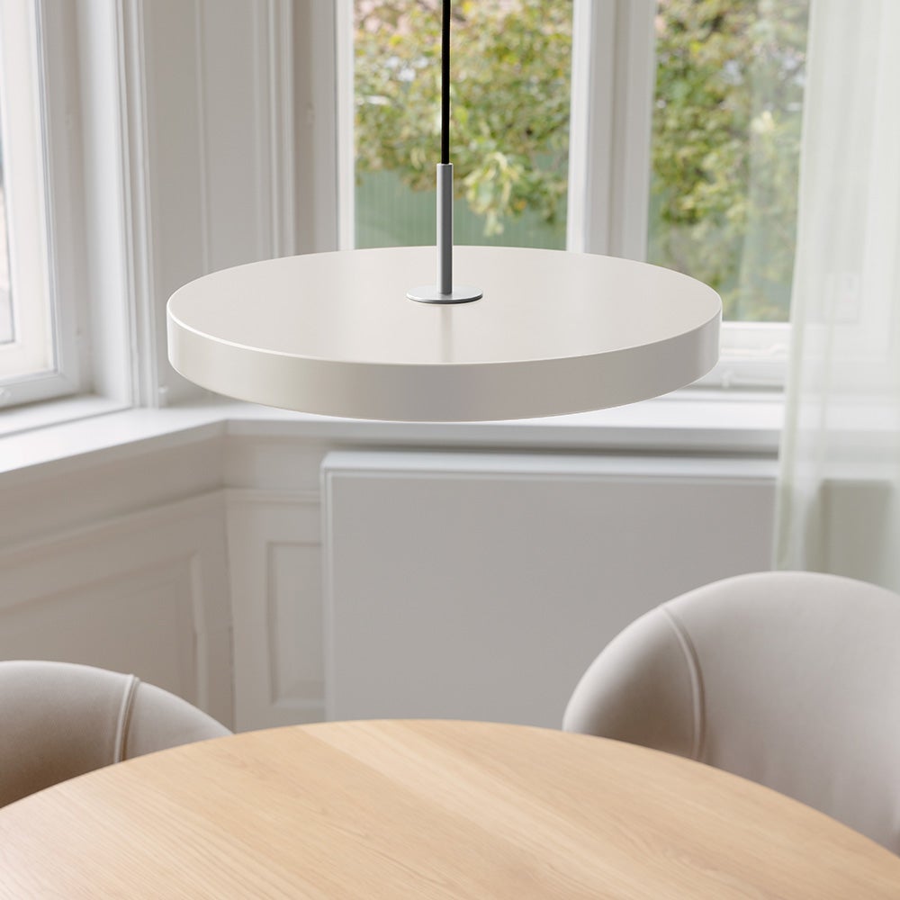 Asteria Plus Lamp Medium Ø43 cm Pearl White